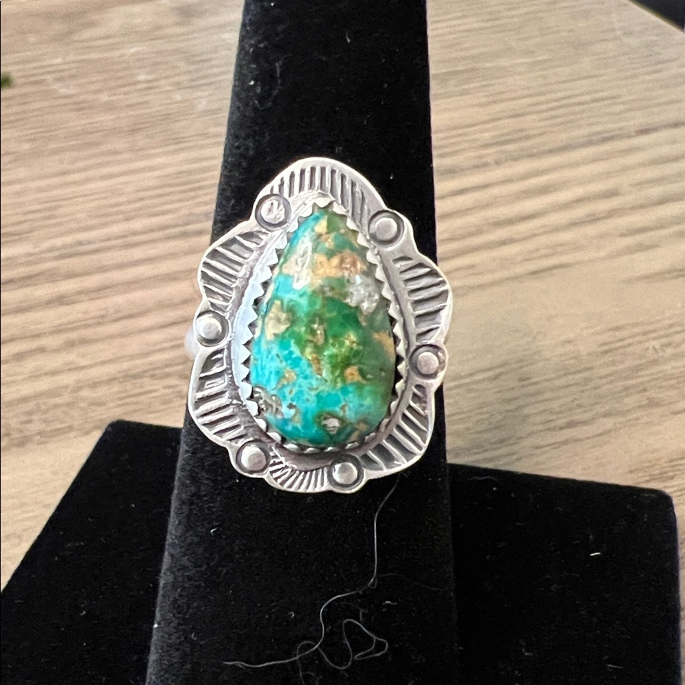 Sterling Silver Sonoran Gold Ring